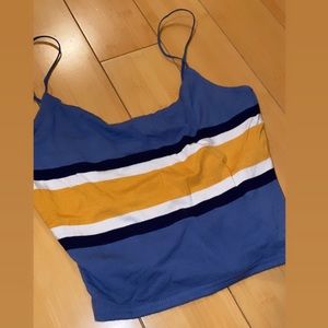 Stripped tank top